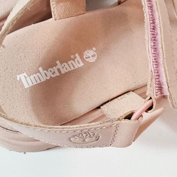 Timberland London Vibe 3 Band sandals In Pink Grain SIZE 9.5 Grandpa Fisherman - Picture 7 of 11